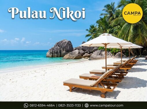 Pulau Nikoi dalam Paket Tour wisata Riau bersama Campa Tour