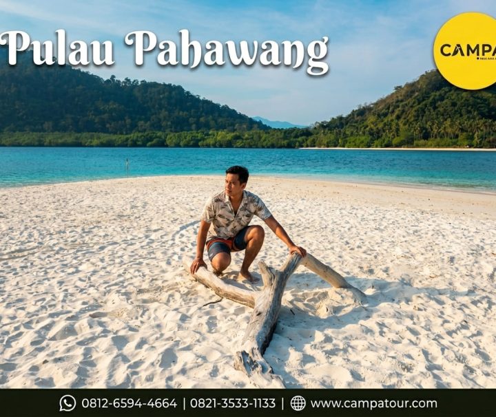 Pulau Pahawang dalam Paket Tour Wisata Pahawang bersama Campa Tour