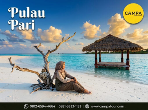Pulau Pari dalam Paket Trip Pulau Seribu bersama Campa Tour