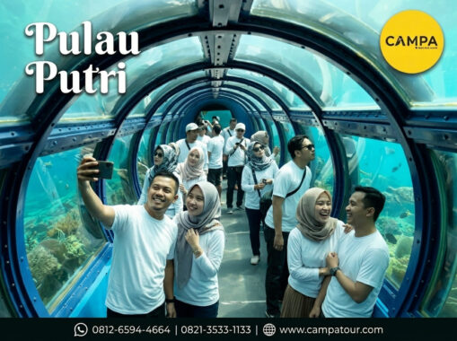 Pulau Putri dalam Paket Trip Pulau Seribu bersama Campa Tour