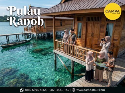 Pulau Ranoh dalam Paket Tour wisata Riau bersama Campa Tour