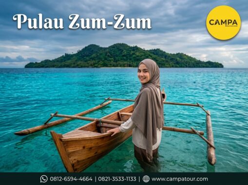Pulau Zum Zum - Paket Tour Wisata Morotai (Maluku Utara) bersama Campa Tour