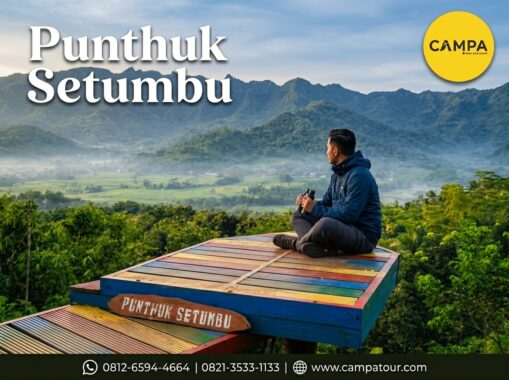 Punthuk Setumbu dalam Paket Tour Wisata Magelang bersama Campa Tour