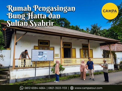 Rumah Pengasingan Bung Hatta dan Sultan Syahrir dalam paket Tour Banda Neira bersama Campa Tour