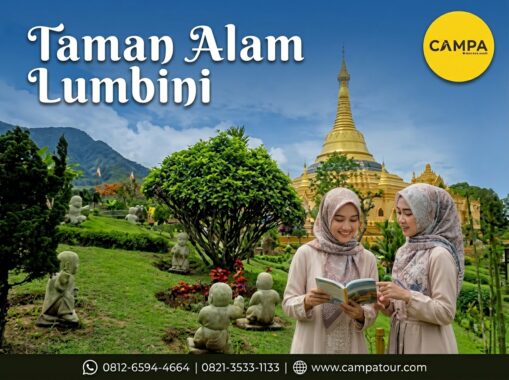 Taman Alam Lumbini dalam paket Tour Wisata Berastagi