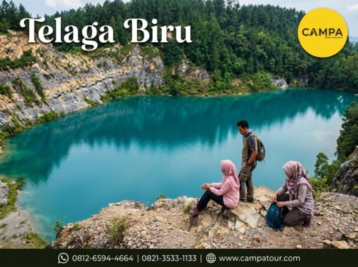 Telaga Biru dalam Paket Tour wisata Bintan (Riau) bersama Campa Tour