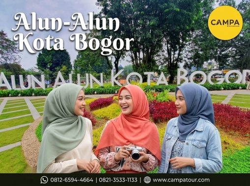 Alun Alun Kota Bogor dalam Paket Wisata Bogor bersama Campa Tour