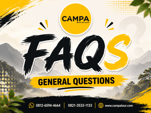 Faqs Pertanyaan Wisata - Campa Tour