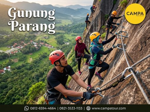 Gunung Parang dalam Paket Tour Wisata Purwakarta bersama Campa Tour