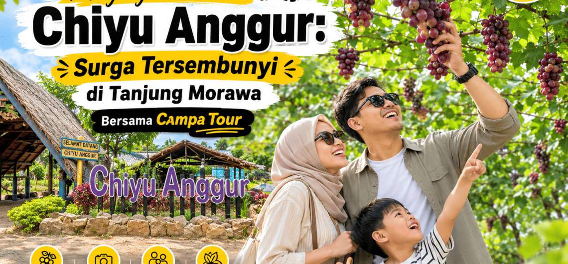 Menjelajah Wisata Chiyu Anggur - Surga Tersembunyi di Tanjung Morawa Bersama Campa Tour -