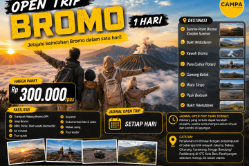 Open Trip Bromo 1 Hari bersama Campa Tour