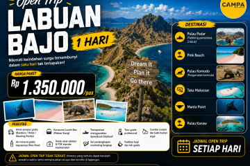 Open Trip Labuan Bajo 1 Hari bersama Campa Tour