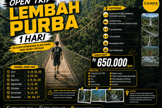 Open Trip Lembah Purba bersama Campa Tour