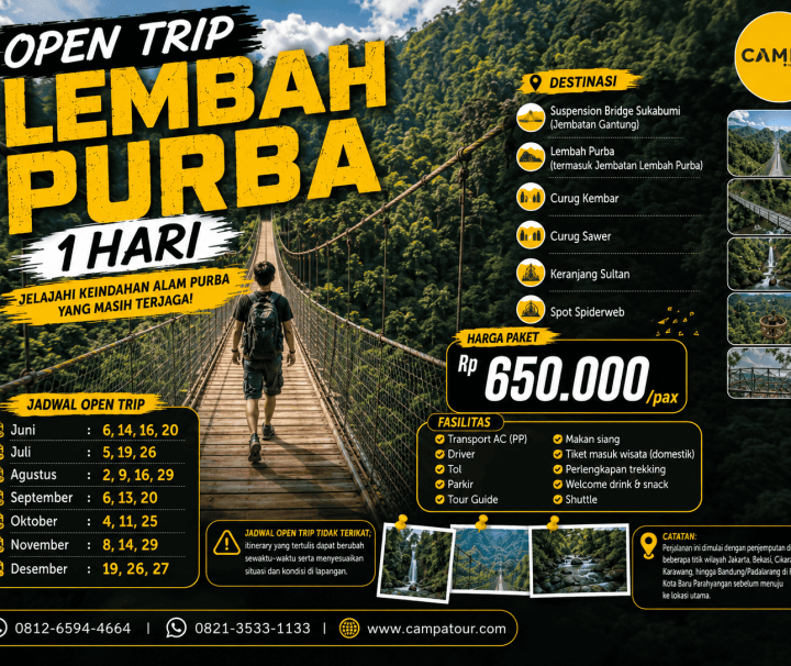 Open Trip Lembah Purba bersama Campa Tour