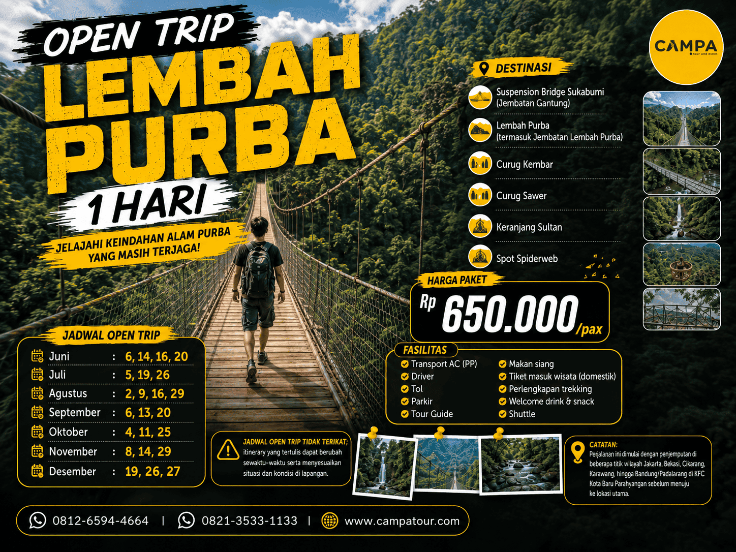 Open Trip Lembah Purba bersama Campa Tour