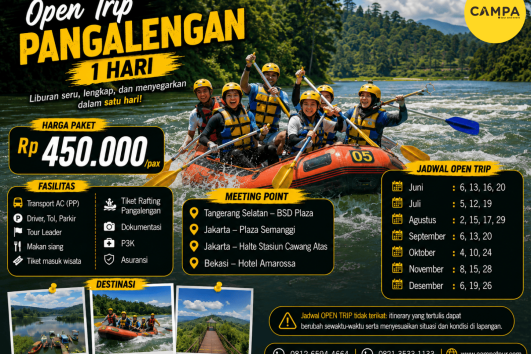 Open Trip Pangalengan 1 Hari yang dipandu oleh Campa Tour