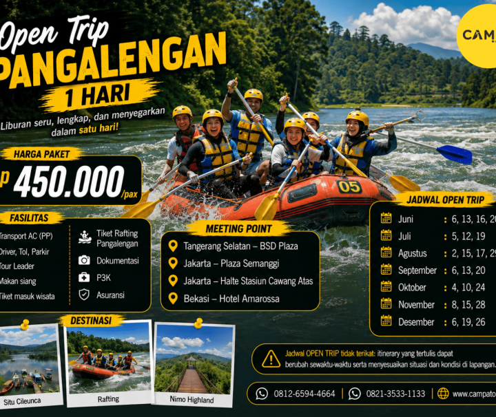 Open Trip Pangalengan 1 Hari yang dipandu oleh Campa Tour