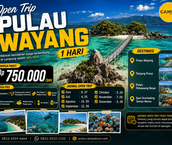 Open Trip Pulau Wayang 1 Hari bersama Campa Tour