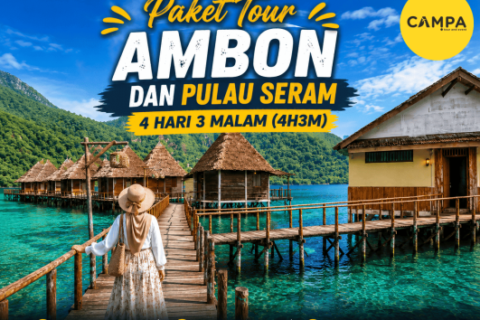Paket Tour Ambon dan Pulau Seram 4 Hari 3 Malam (4H3M) bersama Campa Tour