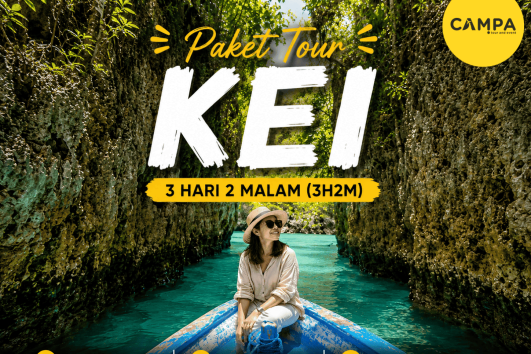 Paket Tour Kei 3 Hari 2 Malam (3H2M) bersama Campa Tour