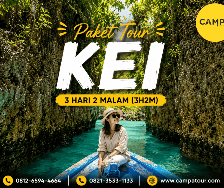 Paket Tour Kei 3 Hari 2 Malam (3H2M) bersama Campa Tour
