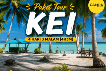 Paket Tour Kei 4 Hari 3 Malam (4H3M) bersama Campa Tour