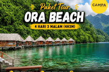 Paket Tour Ora Beach 4 Hari 3 Malam (4H3M) bersama Campa Tour