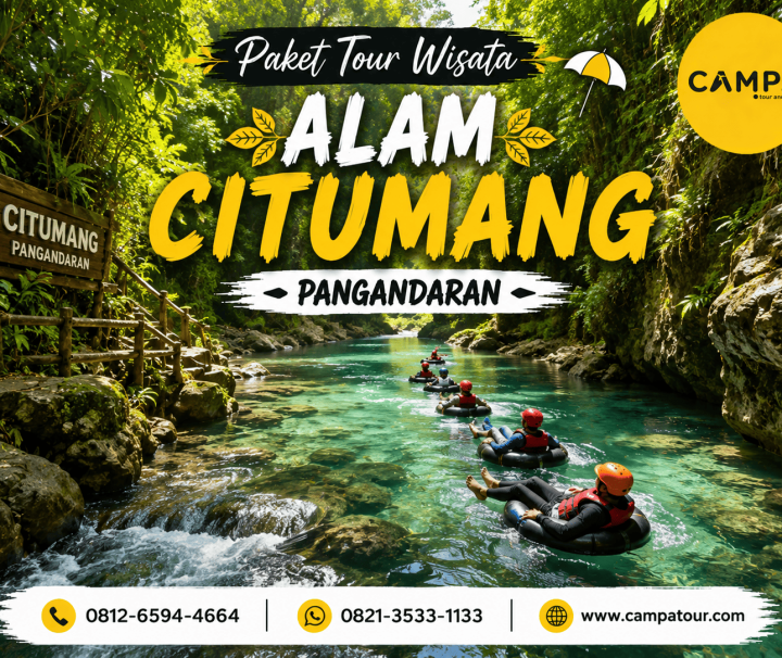 Paket Tour Wisata Alam Citumang bersama Campa Tour
