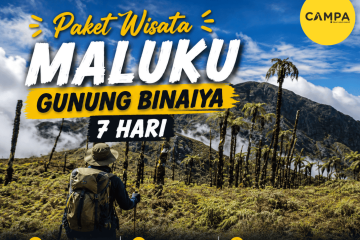 Paket Tour Wisata Gunung Binaiya 7 Hari 6 Malam bersama Campa Tour