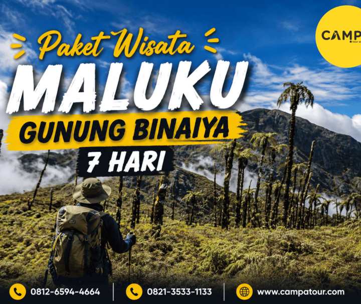 Paket Tour Wisata Gunung Binaiya 7 Hari 6 Malam bersama Campa Tour
