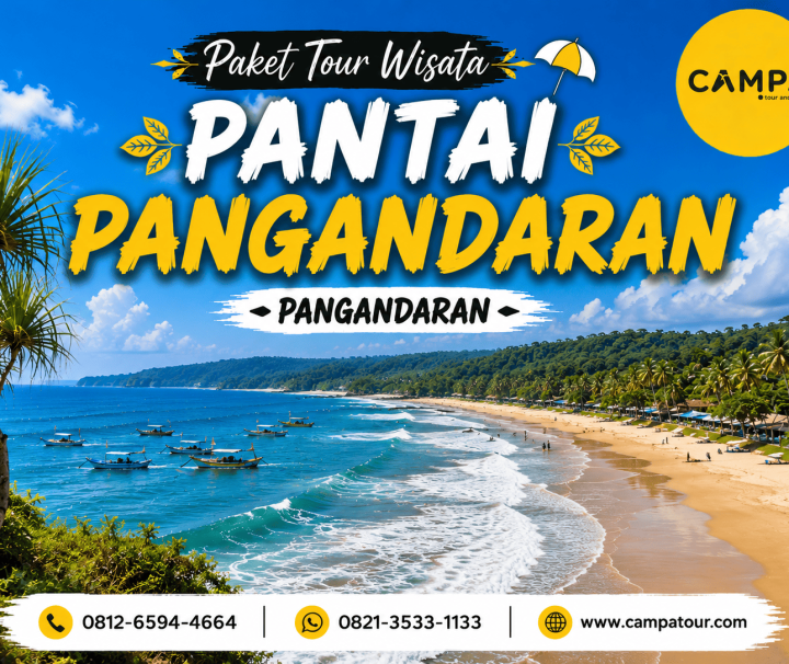 Paket Tour Wisata Pantai Pangandaran bersama Campa Tour