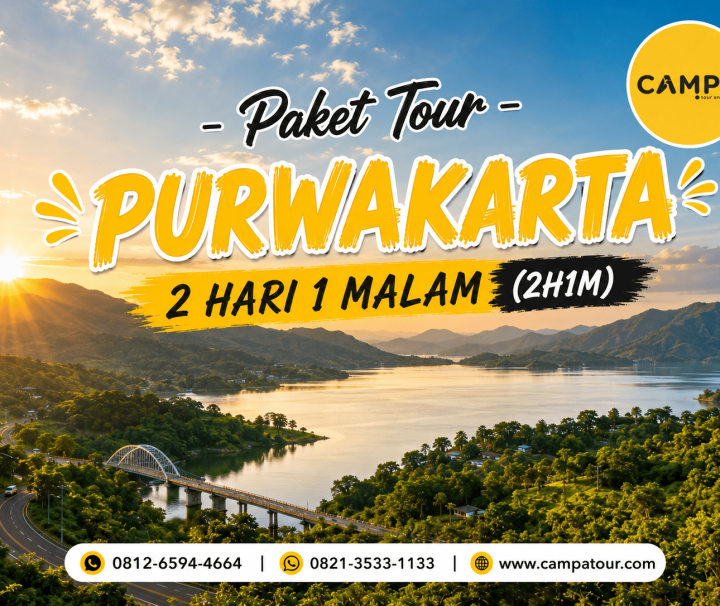 Paket Tour Wisata Purwakarta 2 Hari 1 Malam (2H1M) bersama Campa Tour
