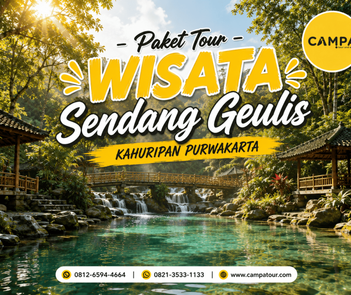 Paket Tour Wisata Sendang Geulis Purwakarta bersama Campa Tour