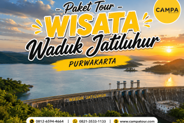 Paket Tour Wisata Waduk Jatiluhur Purwakarta bersama Campa Tour