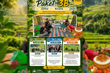 Paket Trekking Sentul 3B (Bersantai, Berbusana, Berjalan)