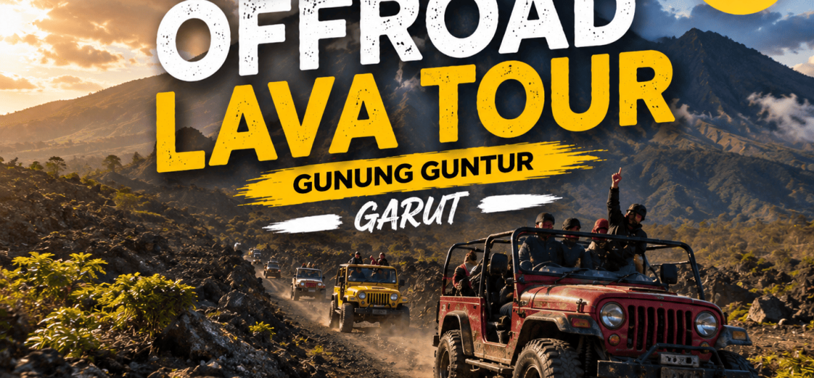 Sensasi Lava Tour Gunung Guntur Garut bersama Campa Tour