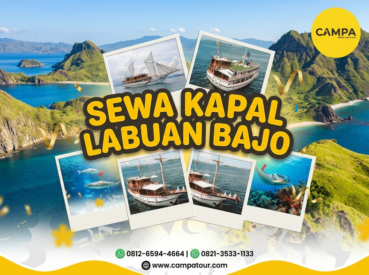 Sewa kapal labuan bajo