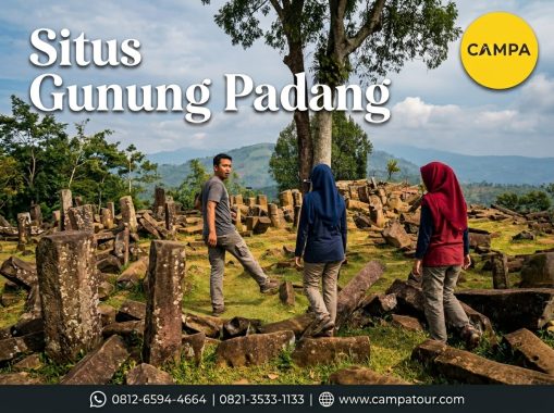 Situs Gunung Padang dalam paket tour wisata cianjur bersama campa tour