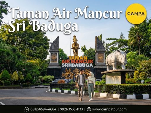 Taman Air Mancur Sri Baduga dalam Paket Tour Wisata Purwakarta bersama Campa Tour