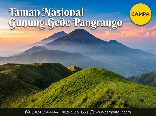 Taman Nasional Gunung Gede Pangrango dalam paket tour wisata cianjur bersama campa tour