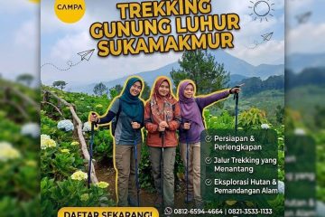 Trekking Gunung Luhur Sukamakmur bersama Campa Tour (1)