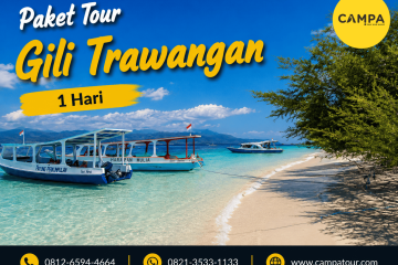 Paket Tour Gili Trawangan 1 Hari bersama Campa Tour