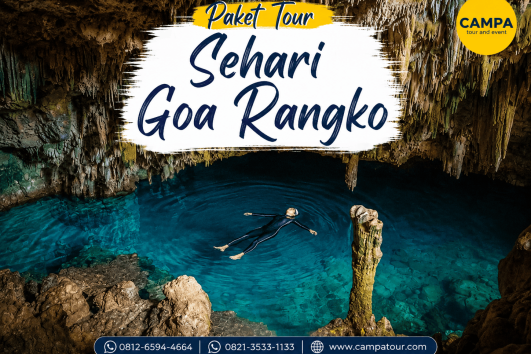 Paket Tour Sehari Goa Rangko bersama Campa Tour