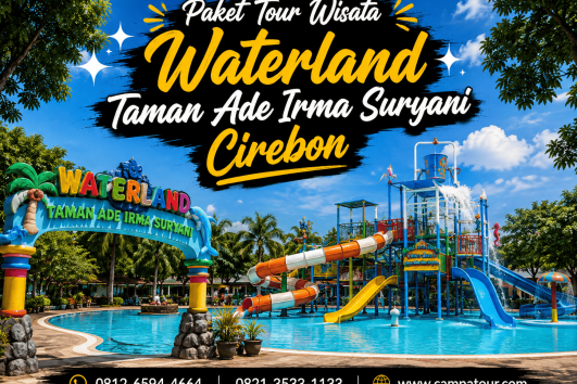 Paket Tour WIsata Waterland Taman Ade Irma Suryani Cirebon bersama Campa Tour