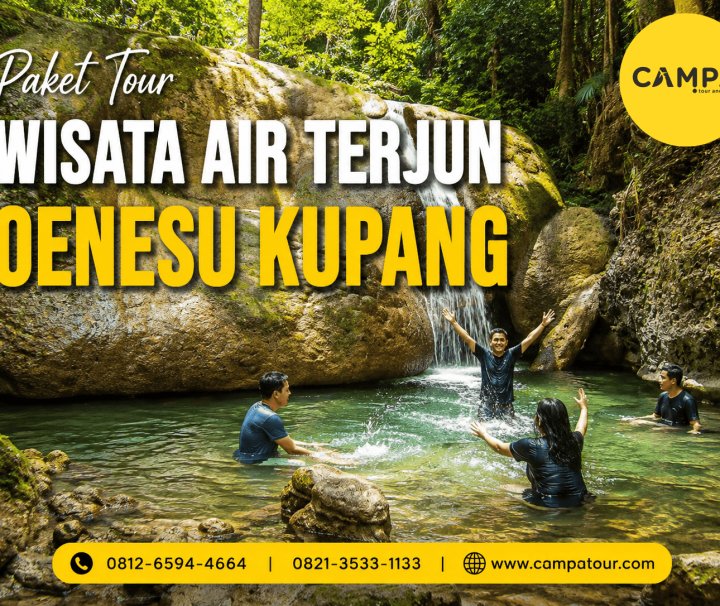 Paket Tour Wisata Air Terjun Oenesu Kupang bersama Campa Tour