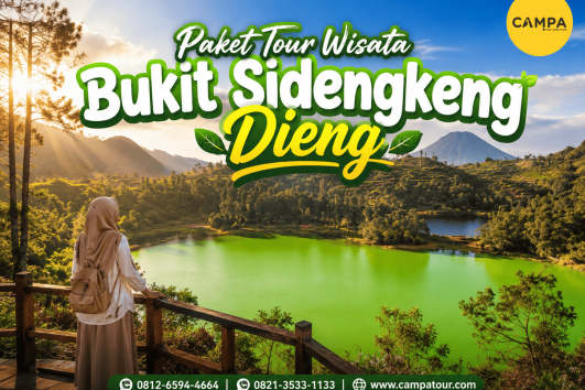 Paket Tour Wisata Bukit Sedengkeng Dieng bersama Campa Tour