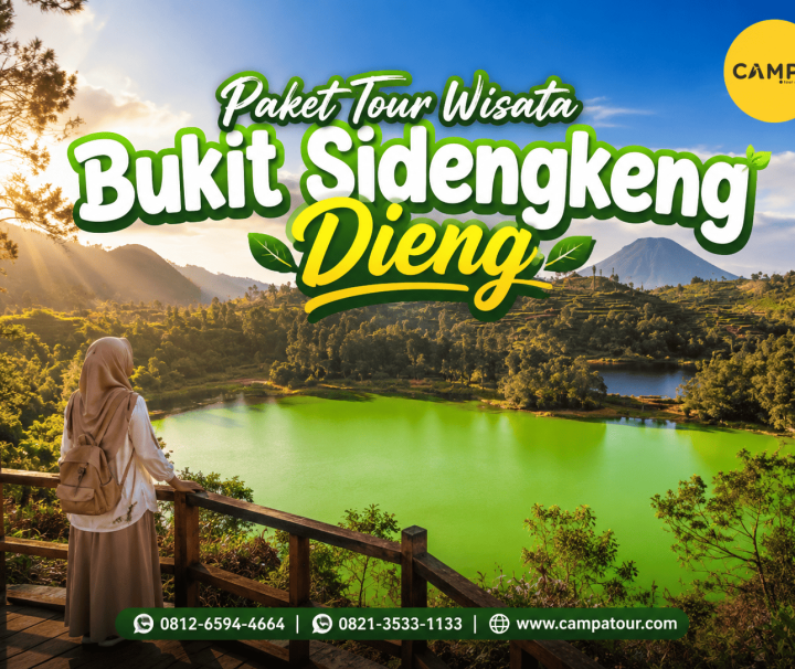 Paket Tour Wisata Bukit Sedengkeng Dieng bersama Campa Tour