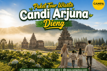 Paket Tour Wisata Candi Arjuna Dieng bersama Campa Tour