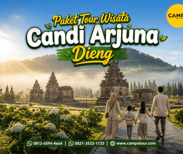 Paket Tour Wisata Candi Arjuna Dieng bersama Campa Tour