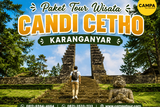 Paket Tour Wisata Candi Cetho Karanganyar - Campa Tour